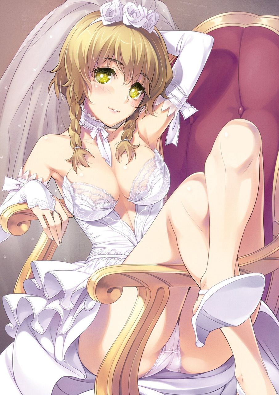 [2次] second eroticism girl wearing a wedding dress [wedding dresses] 27