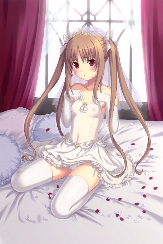 [2次] second eroticism girl wearing a wedding dress [wedding dresses] 6