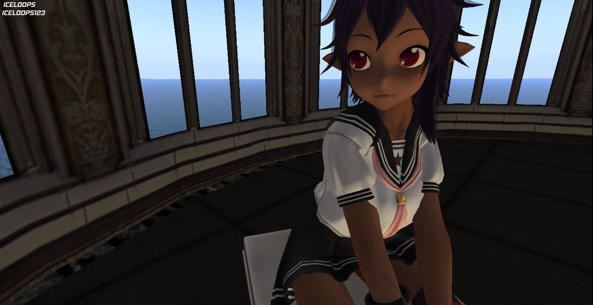 ice100 school girl [Second life] 12