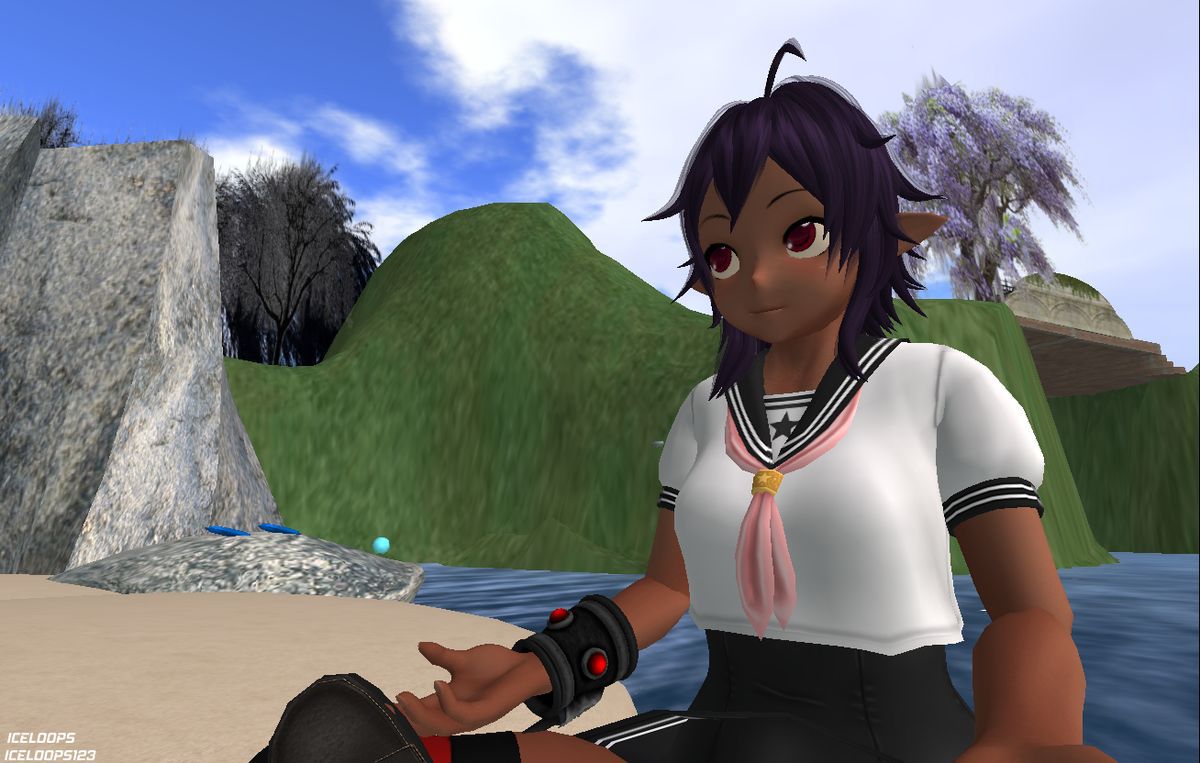 ice100 school girl [Second life] 9