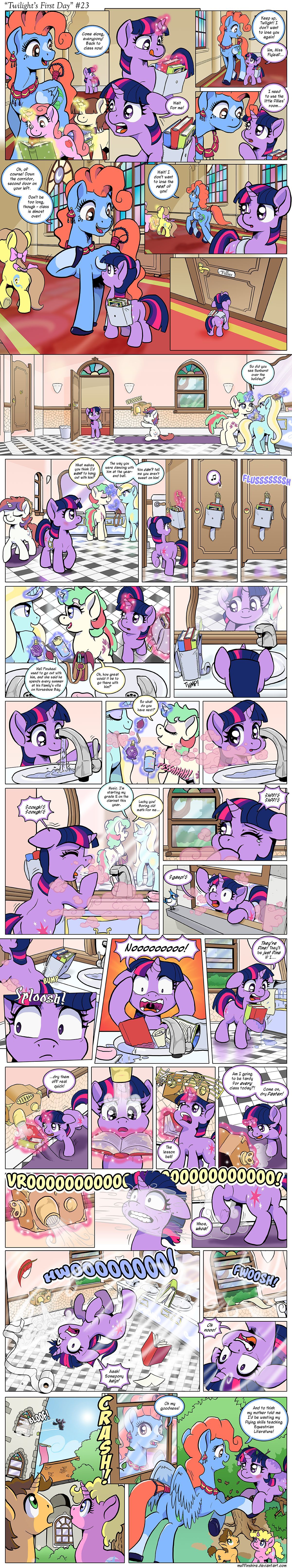 [Muffinshire] Twilight's First Day (My Little Pony: Friendship is Magic) [English] 23