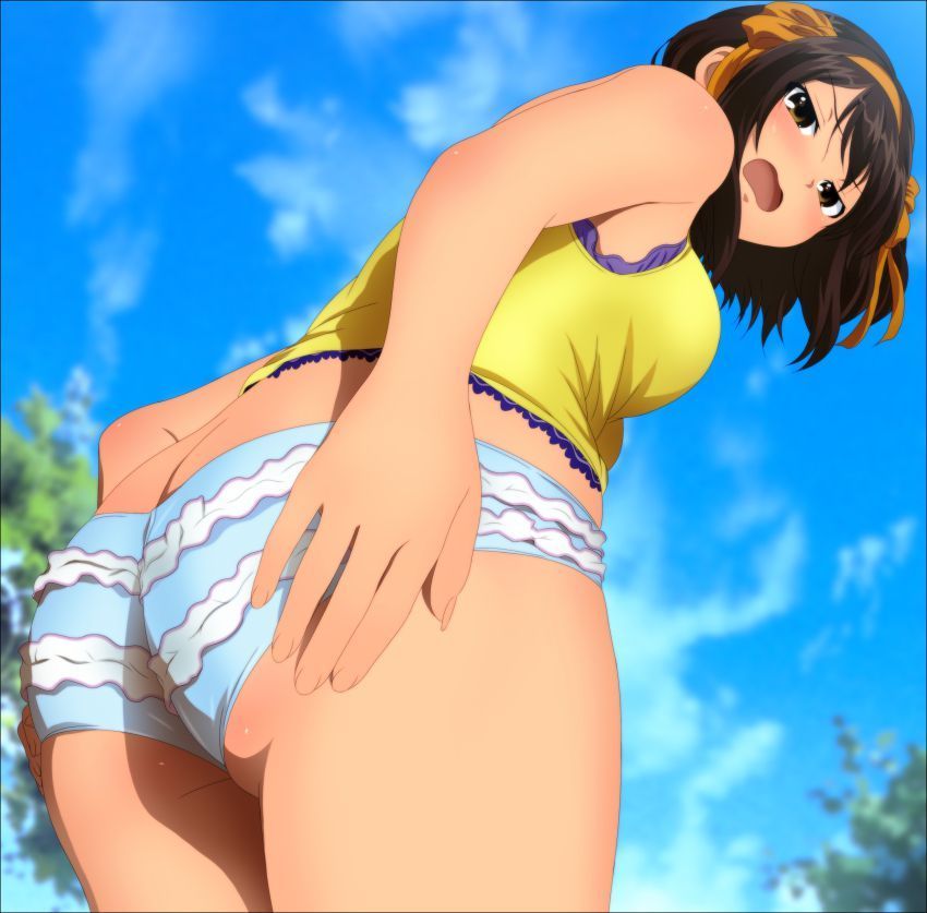 Naughty pictures of the melancholy of Haruhi Suzumiya Haruhi no I want to see? 7