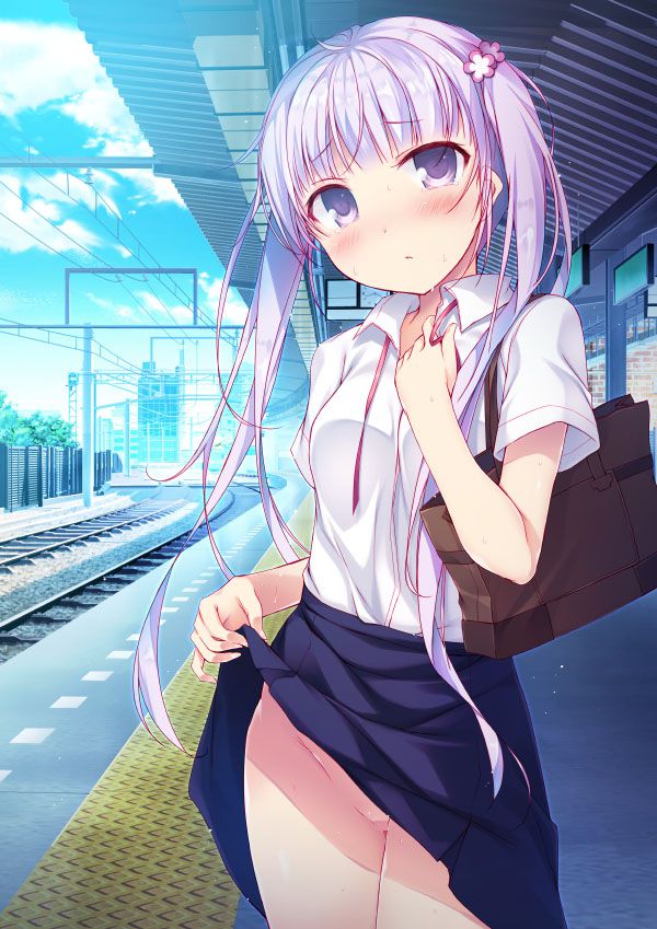 Cool breeze Aoba's blue was Zoe Zoe took off your panties poop today the eroge production was NEW GAME! second erotic images 10