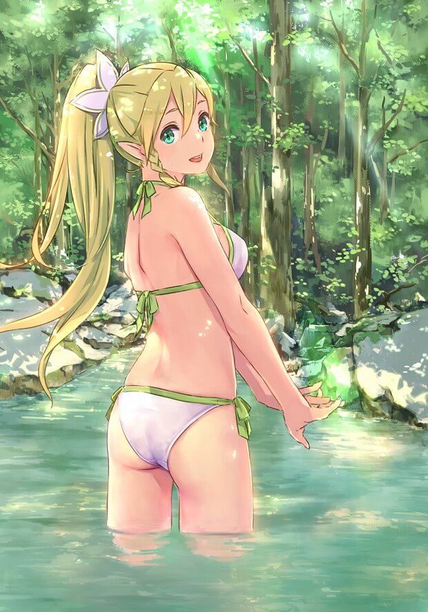 "SAO 31' blonde ponytail with leafa's 激shi ko水 ringtones pictures 18