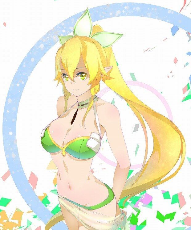 "SAO 31' blonde ponytail with leafa's 激shi ko水 ringtones pictures 2