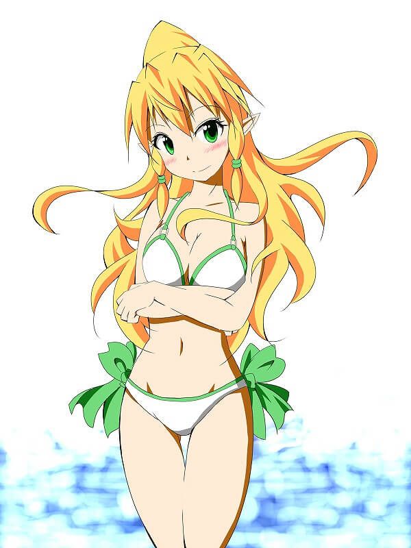 "SAO 31' blonde ponytail with leafa's 激shi ko水 ringtones pictures 22