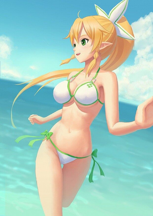 "SAO 31' blonde ponytail with leafa's 激shi ko水 ringtones pictures 27