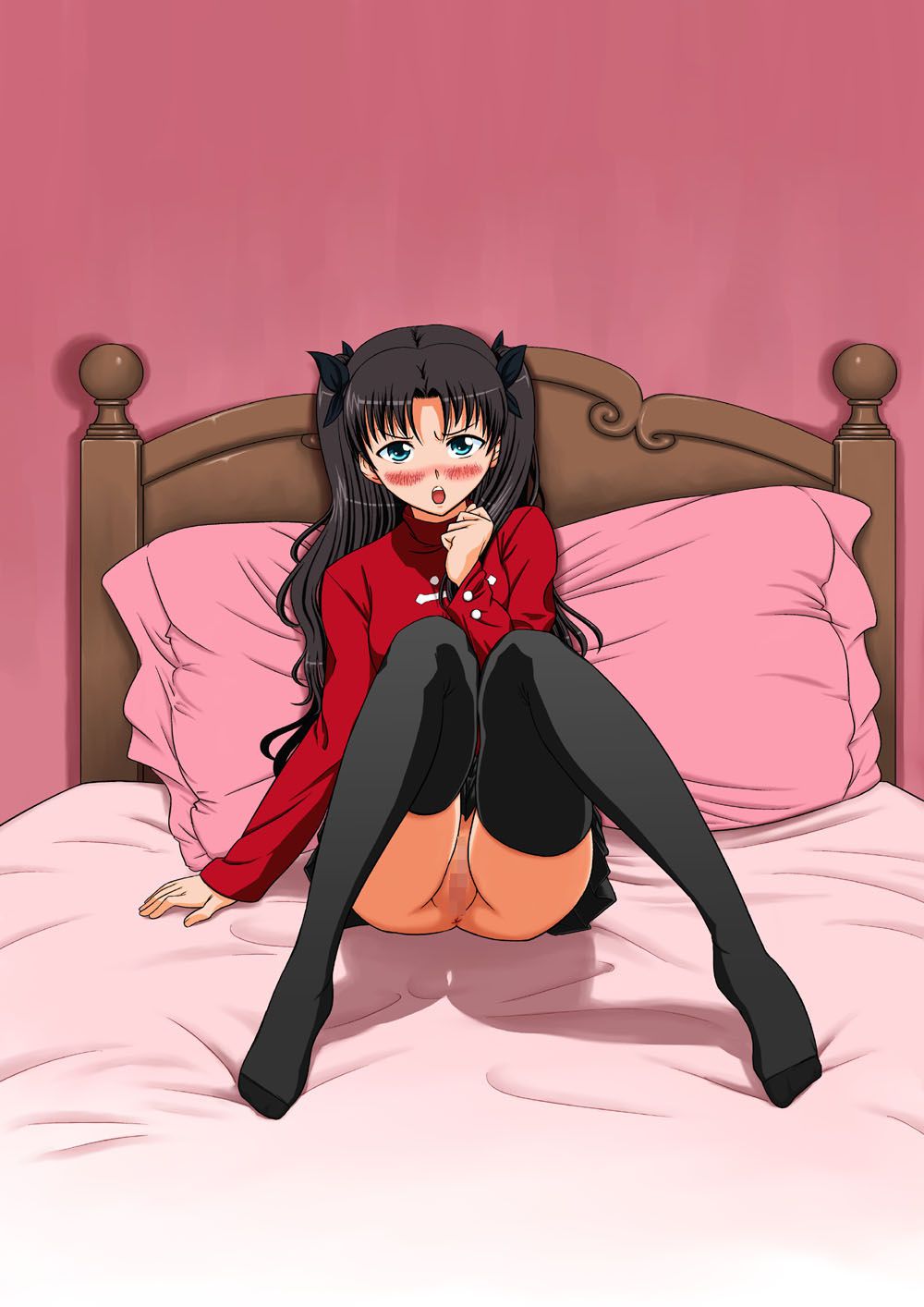 Tsundere attribute twin tails tohsaka Rin's I's is good and 仕掛keto camera to lucky shaeb scene Mamoru. Fate series 2: erotic pictures 13