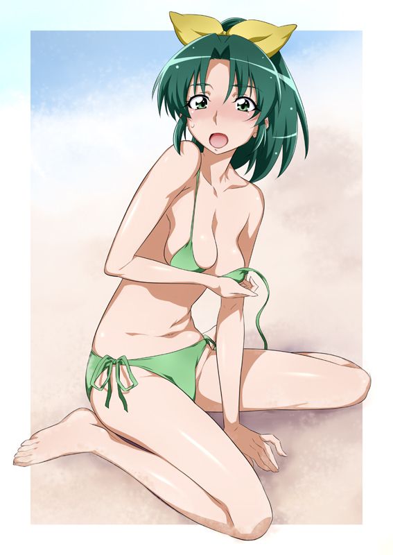 Mandatory porori in the swimsuit event 15