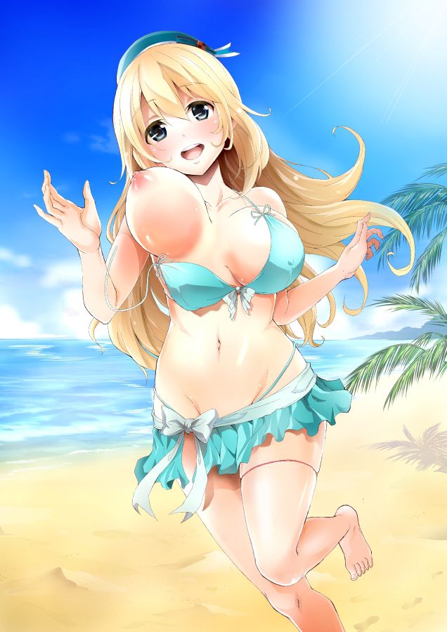 Mandatory porori in the swimsuit event 18