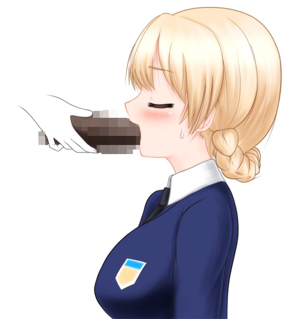 Darjeeling's ejaculation control ww sandwich, cucumber in to tuck the good juice out girls & Panzer 2 erotic images 12