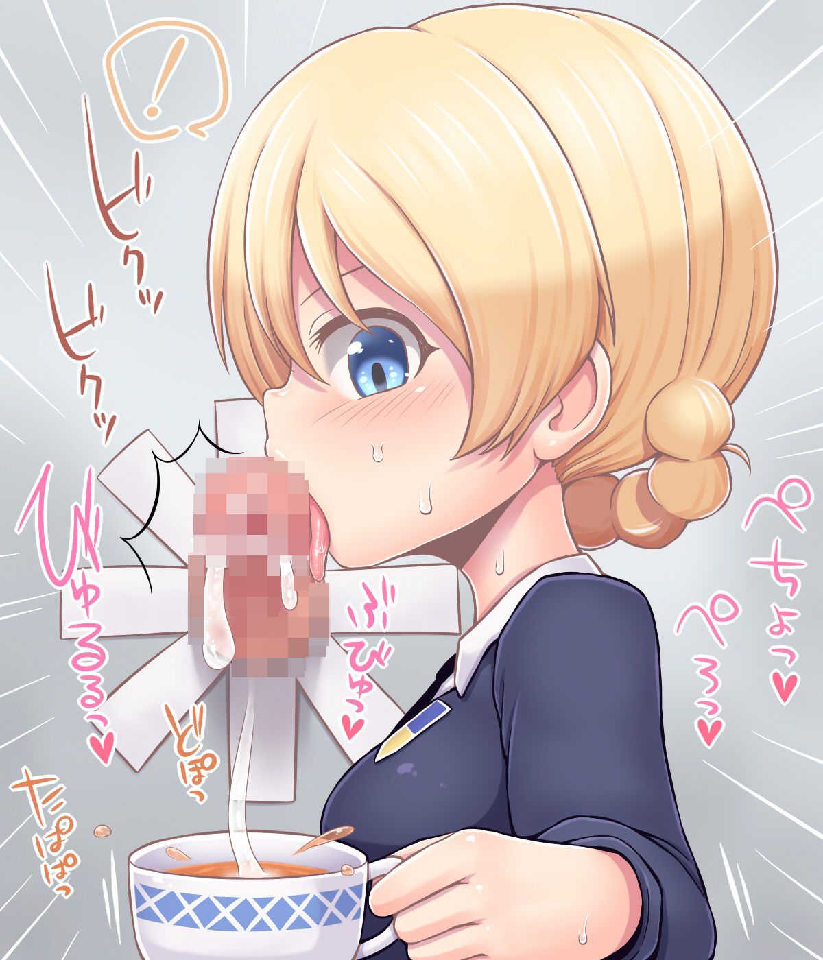 Darjeeling's elegant oshicco tea time tea time ww doesn't cherish and see girls & Panzer 2 erotic images 27