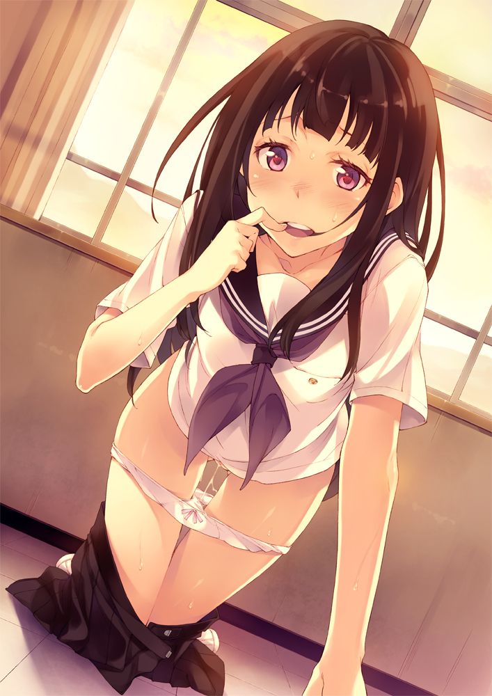 Hyoka thousand sorida ERU's second erotic images so cute please! Hyouka girls school 22