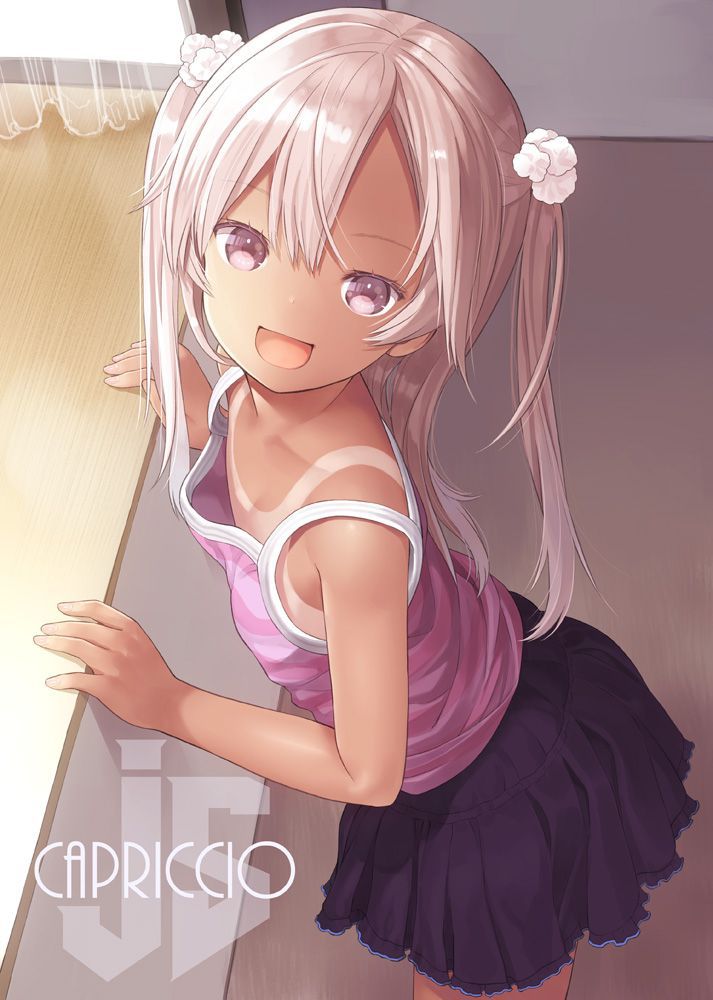 【Tanned Lori Girl】Secondary erotic image of Lori girl that shows the boundary between tanned and unburned skin even though it is out of season 25