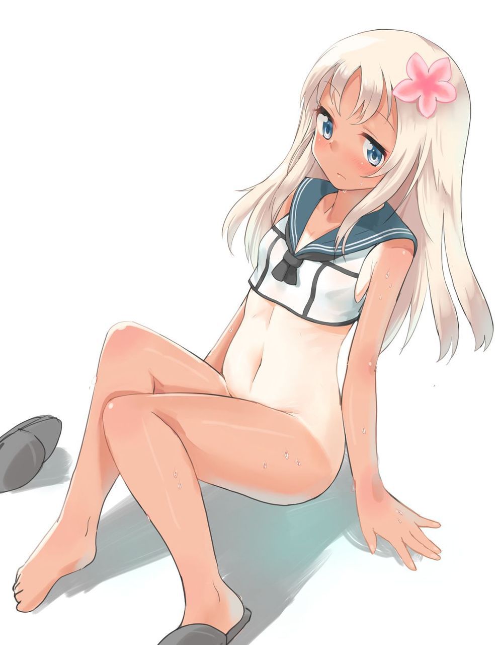 【Tanned Lori Girl】Secondary erotic image of Lori girl that shows the boundary between tanned and unburned skin even though it is out of season 26