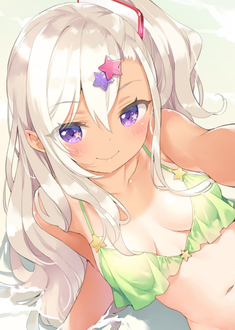 【Tanned Lori Girl】Secondary erotic image of Lori girl that shows the boundary between tanned and unburned skin even though it is out of season 39