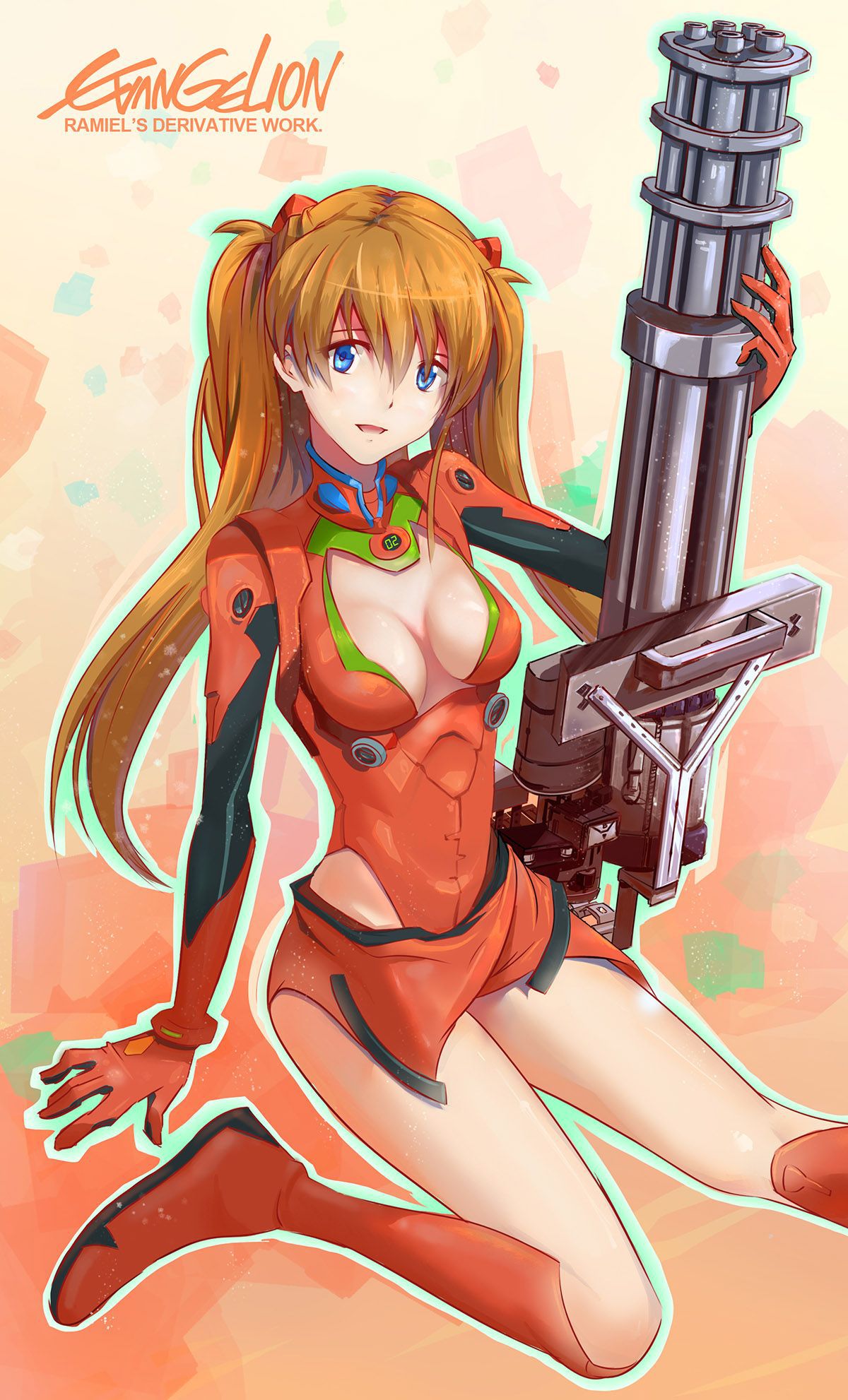 [Secondary, ZIP] lovely image of Asuka Langley's Eva! 49