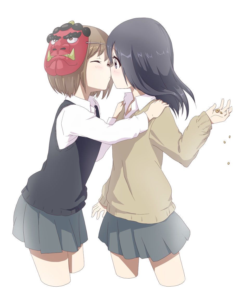 I you kissing Yuri school friend and now the girl's lips are so soft to Ah Nya ~. Even 1 time then shall we? Yuri Kiss 2: images 19