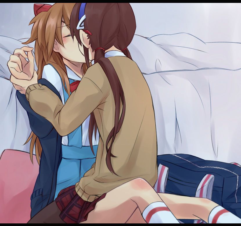 I you kissing Yuri school friend and now the girl's lips are so soft to Ah Nya ~. Even 1 time then shall we? Yuri Kiss 2: images 28