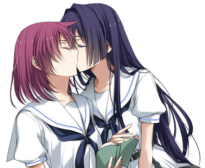 I you kissing Yuri school friend and now the girl's lips are so soft to Ah Nya ~. Even 1 time then shall we? Yuri Kiss 2: images 30