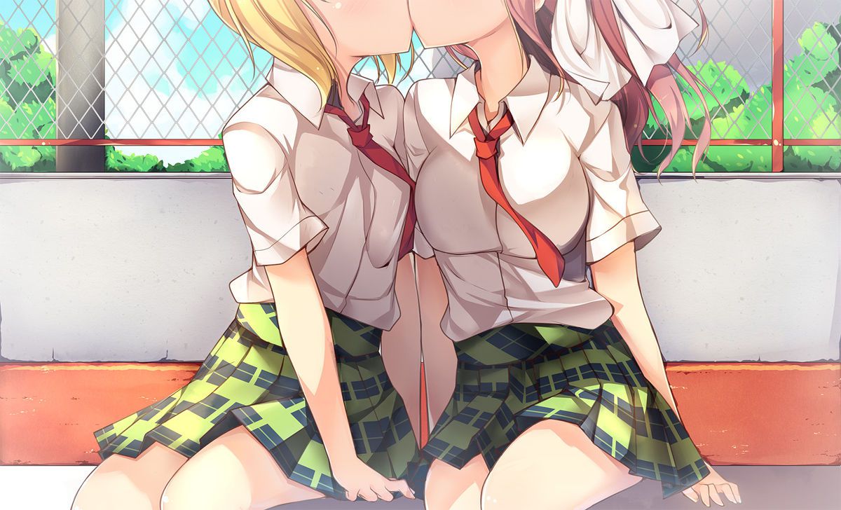 I you kissing Yuri school friend and now the girl's lips are so soft to Ah Nya ~. Even 1 time then shall we? Yuri Kiss 2: images 39