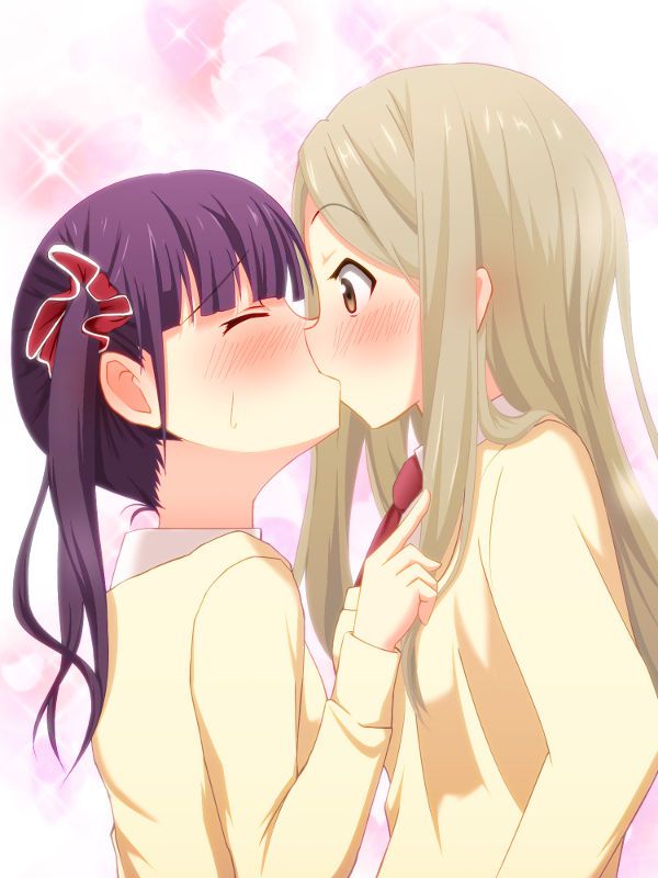 I you kissing Yuri school friend and now the girl's lips are so soft to Ah Nya ~. Even 1 time then shall we? Yuri Kiss 2: images 40