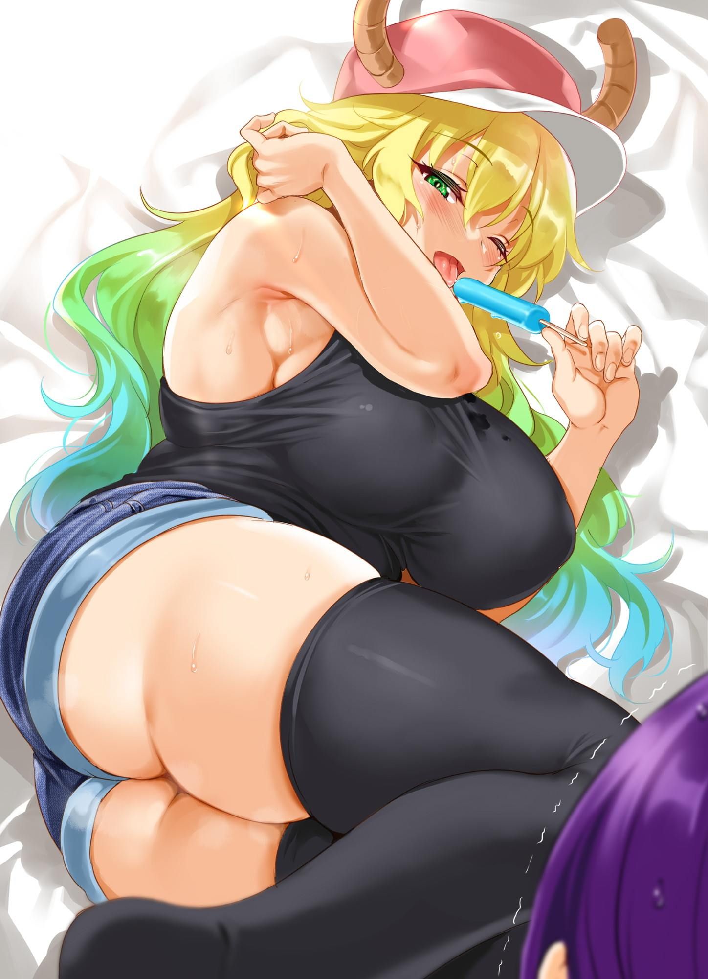 The image of Kobayashi's May Dragon that is too erotic is illegal! 16
