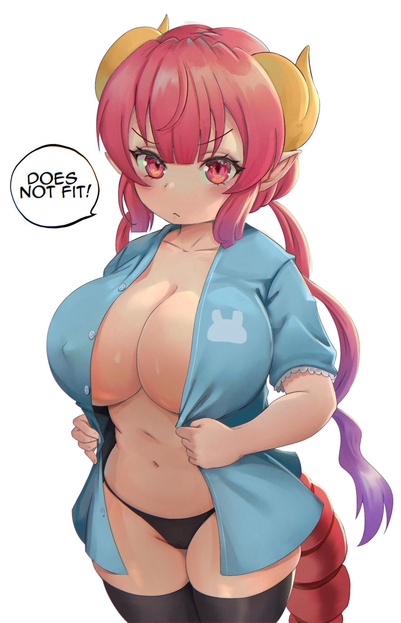 The image of Kobayashi's May Dragon that is too erotic is illegal! 17