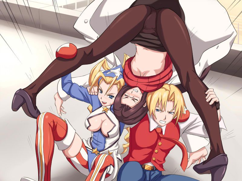Pushing the 2D professional wrestling attacks-and 50 girls hentai images 24