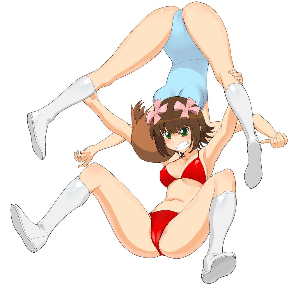 Pushing the 2D professional wrestling attacks-and 50 girls hentai images 36