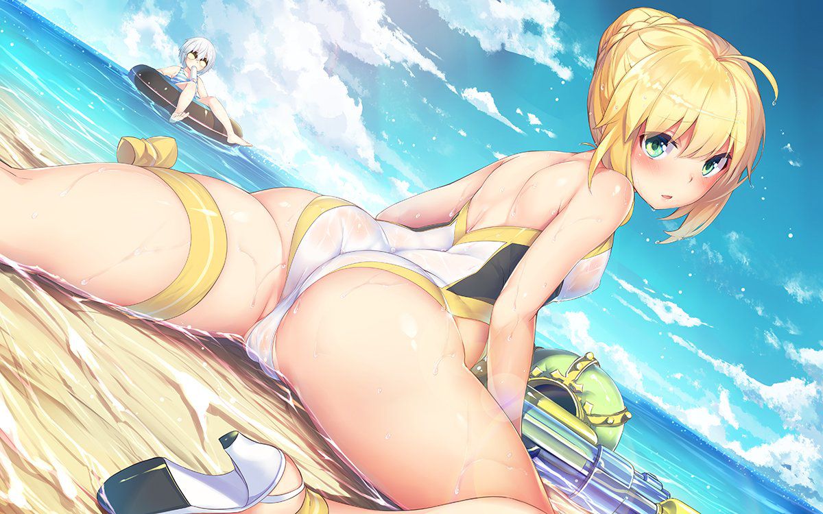 [FGO] cute swimsuit Altria Pendragon's! [Pictures and wallpapers] (Fate/GrandOrder 10) 1