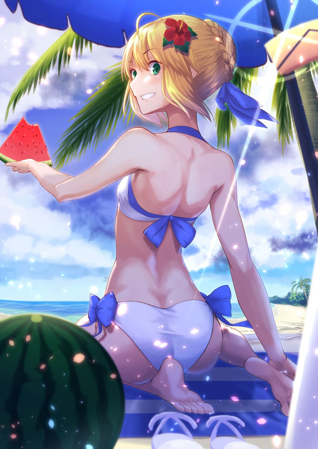 [FGO] cute swimsuit Altria Pendragon's! [Pictures and wallpapers] (Fate/GrandOrder 10) 4