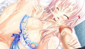 Hands high handjob hentai images 14