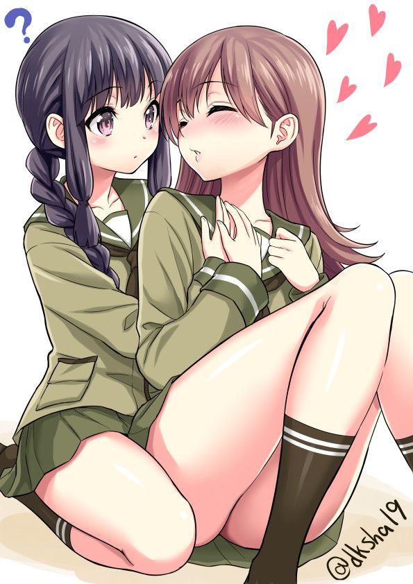 [Secondary] [Ship it] kitakami and ōi was our cute image she wants! 1