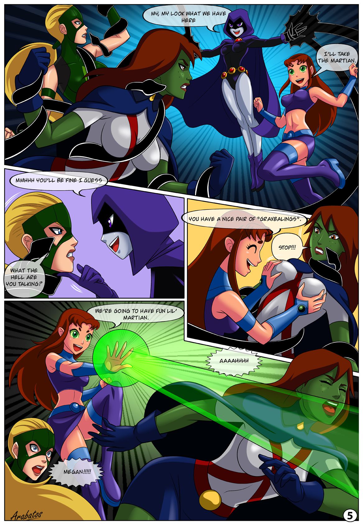 [Arabatos] Low Class Heroines (Teen Titans, Young Justice) 6