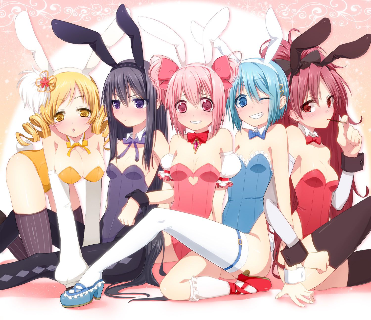 Naughty Bunny-Chan picture collection w part02 [second Bunny images: show immodest whip crotch V line or fishnet tights in a bunnysuit 9