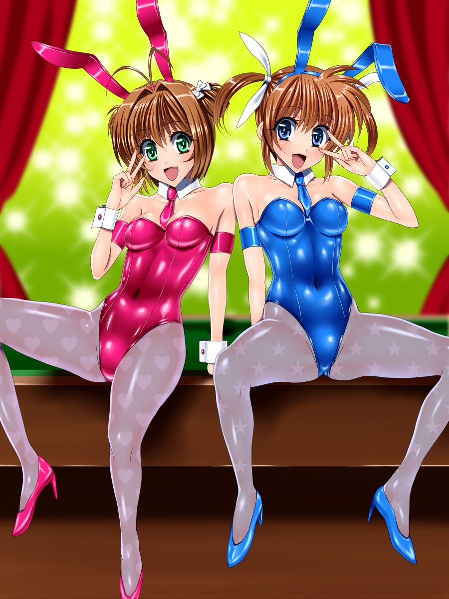 Naughty Bunny-Chan picture collection w part11 [second Bunny images: show immodest whip crotch V line or fishnet tights in a bunnysuit 17