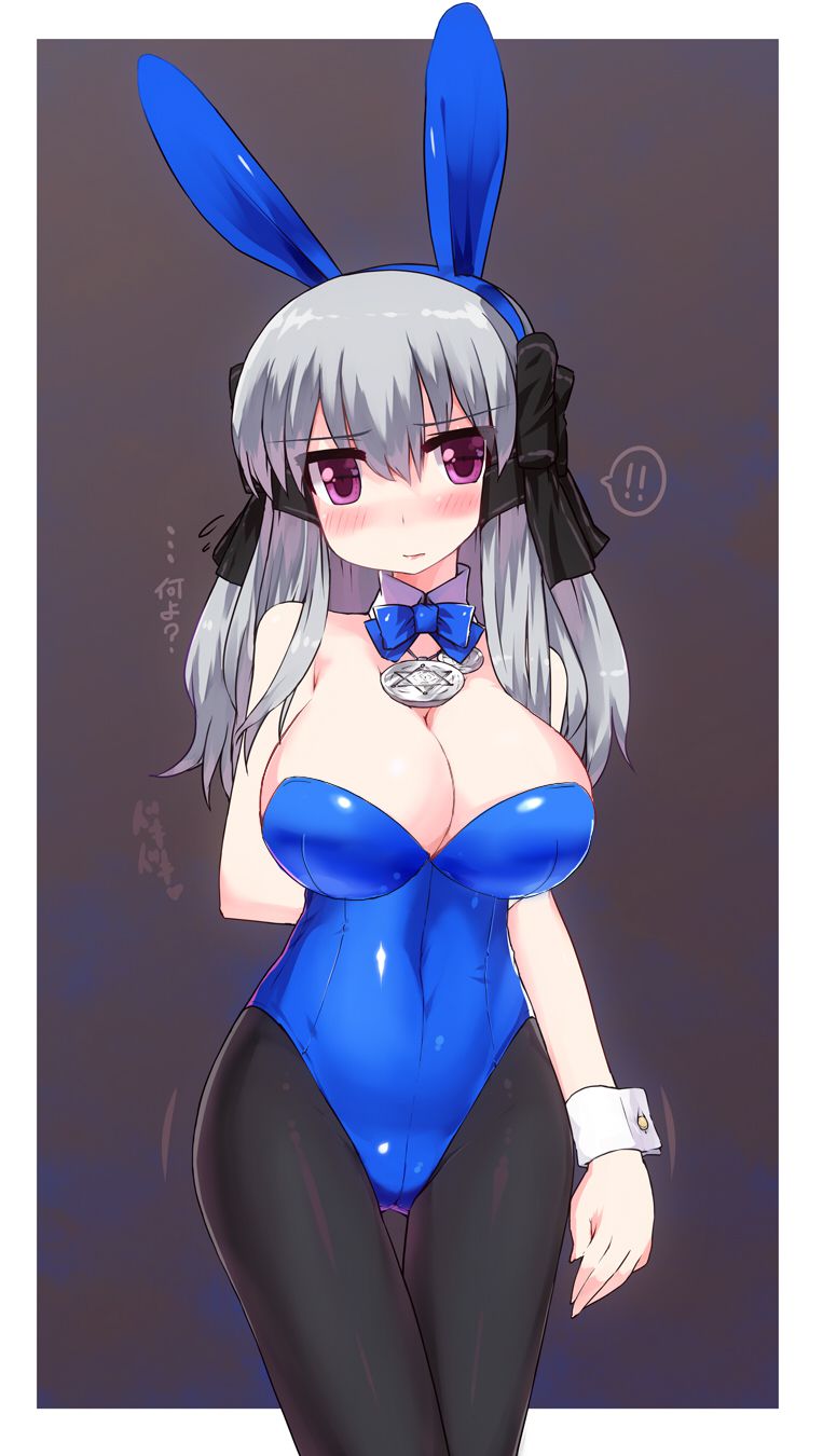 Naughty Bunny-Chan picture collection w part11 [second Bunny images: show immodest whip crotch V line or fishnet tights in a bunnysuit 21