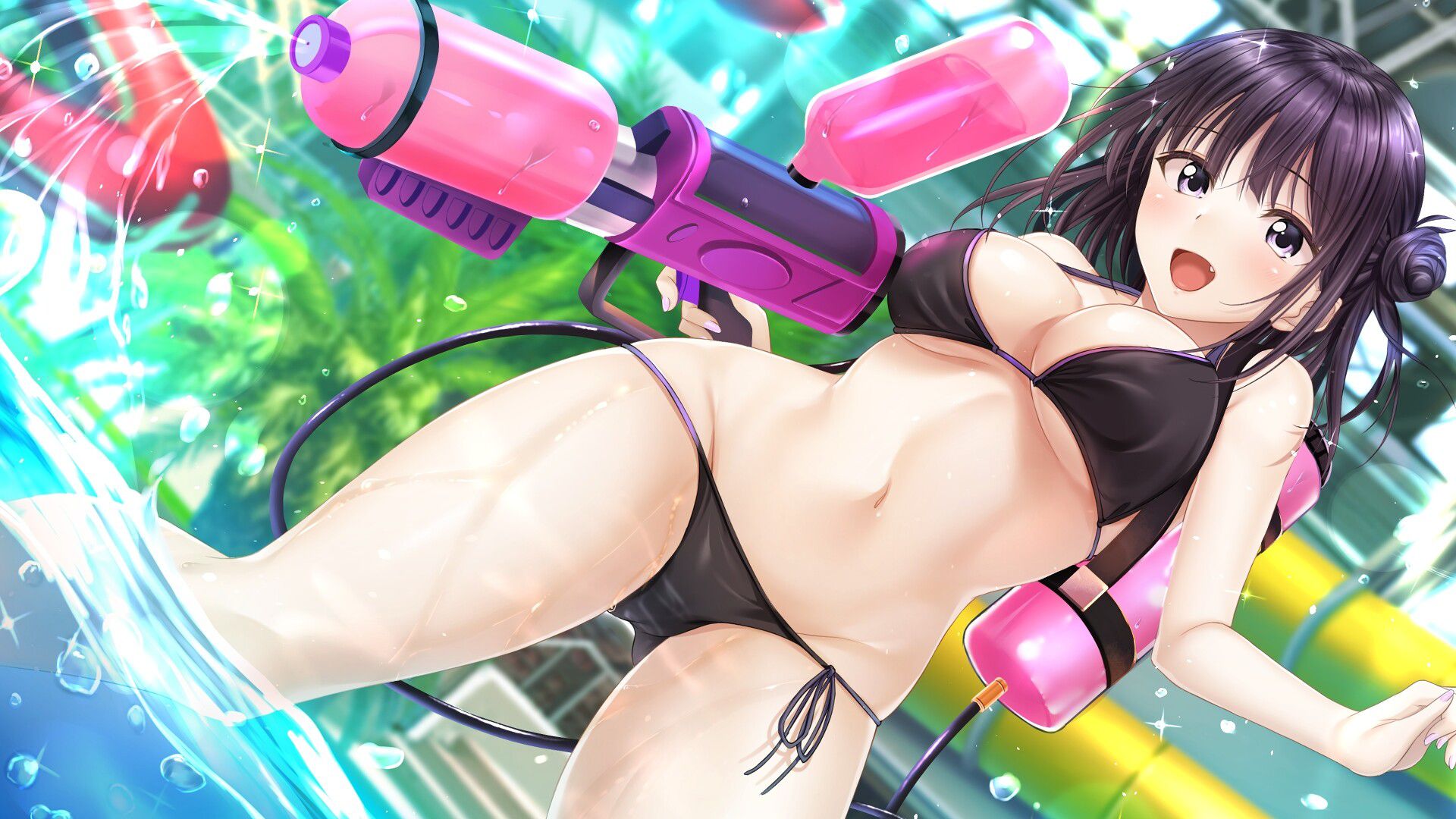 PS4 / Switch version "Aikiss 3 cute" Erotic event CG of boob whiplash swimsuit newly released! 7