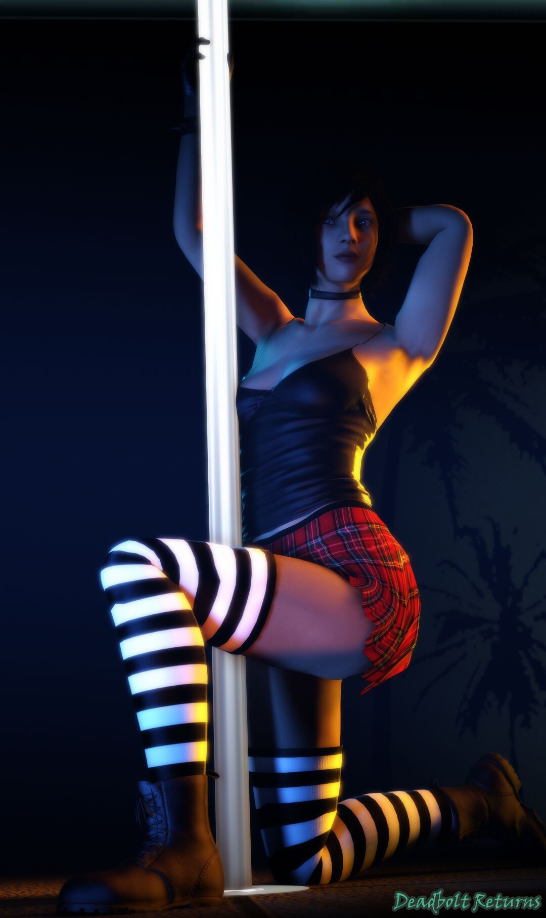 [deadbolt] Goth Stripper Heather Mason (Silent Hill) 2