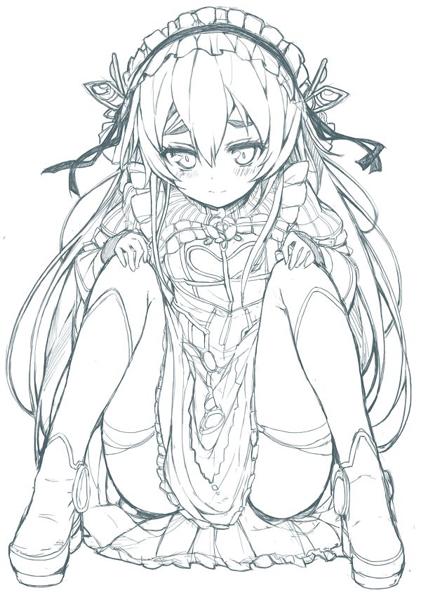 【Chaika Trabant-chan】Secondary erotic image of Coffin Princess Chaika Silver-haired Lori Girl Chaika Trabanto-chan 37