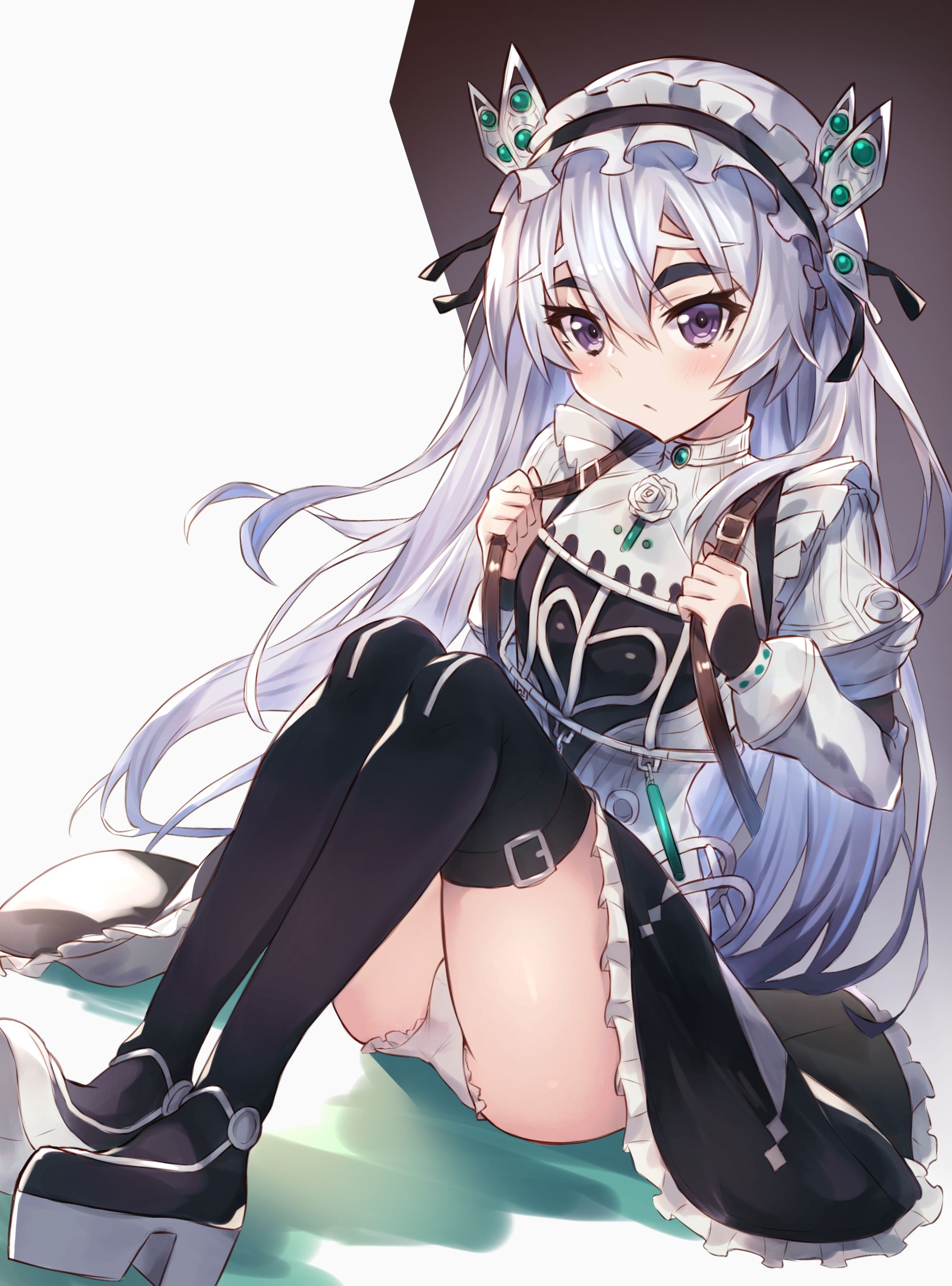 【Chaika Trabant-chan】Secondary erotic image of Coffin Princess Chaika Silver-haired Lori Girl Chaika Trabanto-chan 86