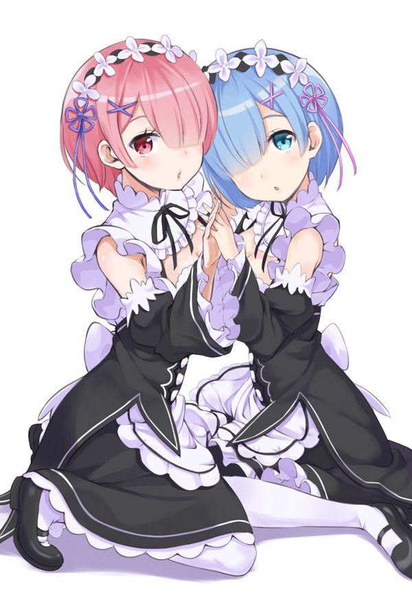 [Rezero] REM Rin lamb Rin, cute Twin Sisters five! R M T! [Pictures and wallpapers] (Different world life 20 Re: zero start) 1