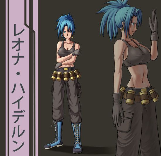 MOE Leona Heidern (KOF) 92 erotic images 9