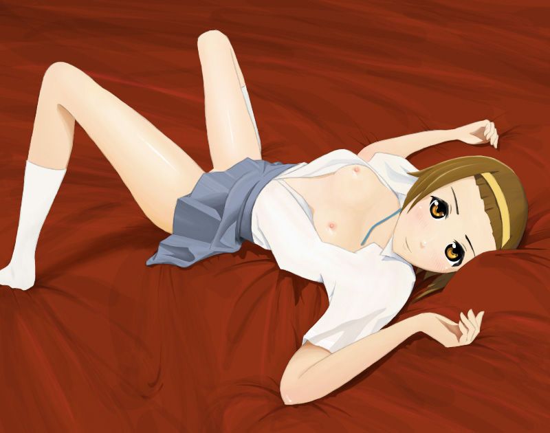 Tainaka ritsu!-Chan of Virgin pussy that small breasts and boobs boobs image. Po extrapolation Hideo stick is not enough because that is you want to give. ... K-on! Secondary erotic pictures 4