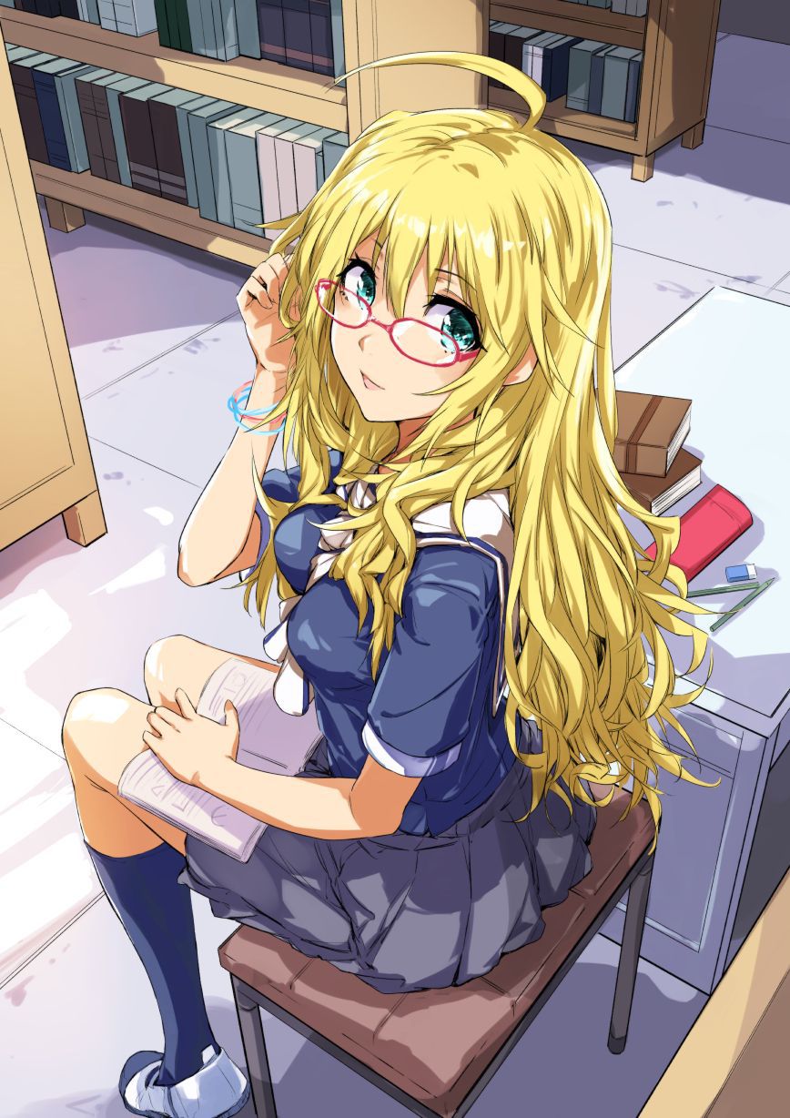 A [second / ZIP] cute glasses girl get picture! 28