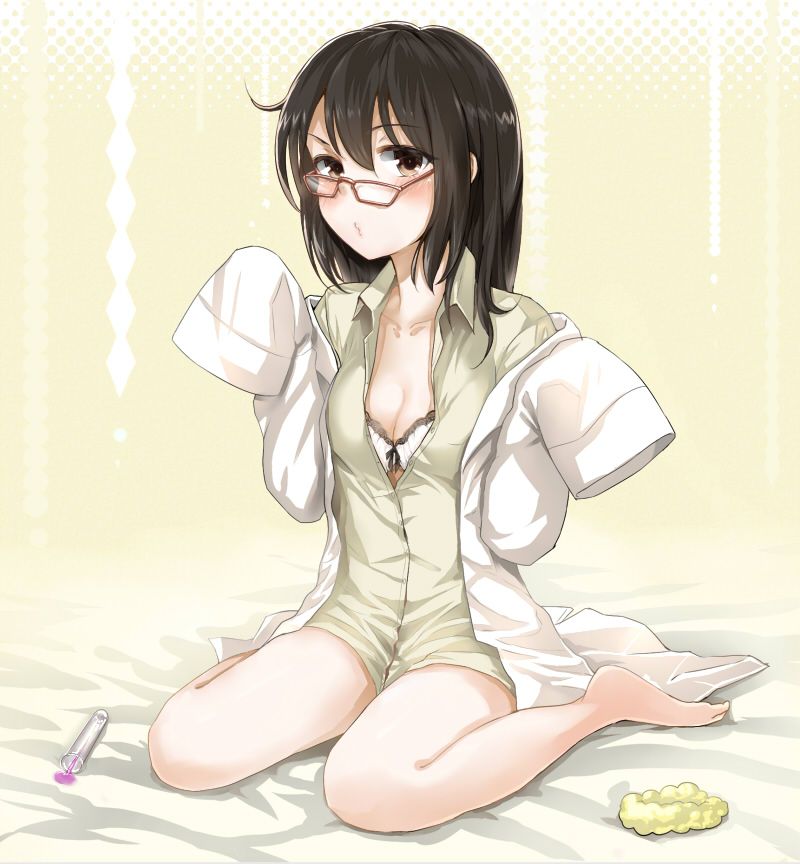 A [second / ZIP] cute glasses girl get picture! 50