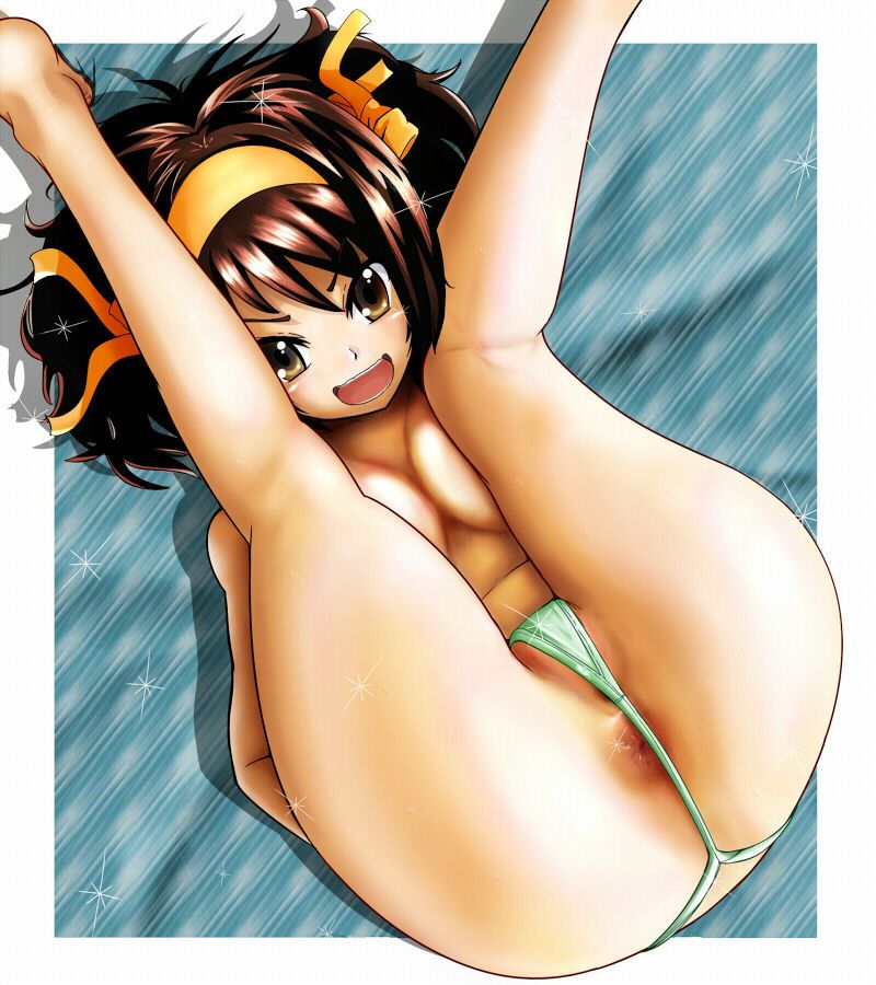 I think I make a little nude picture vault of Haruhi Suzumiya Kyon me folder? Nice cum's leader orders! Haruhi Suzumiya melancholy second erotic pictures 3
