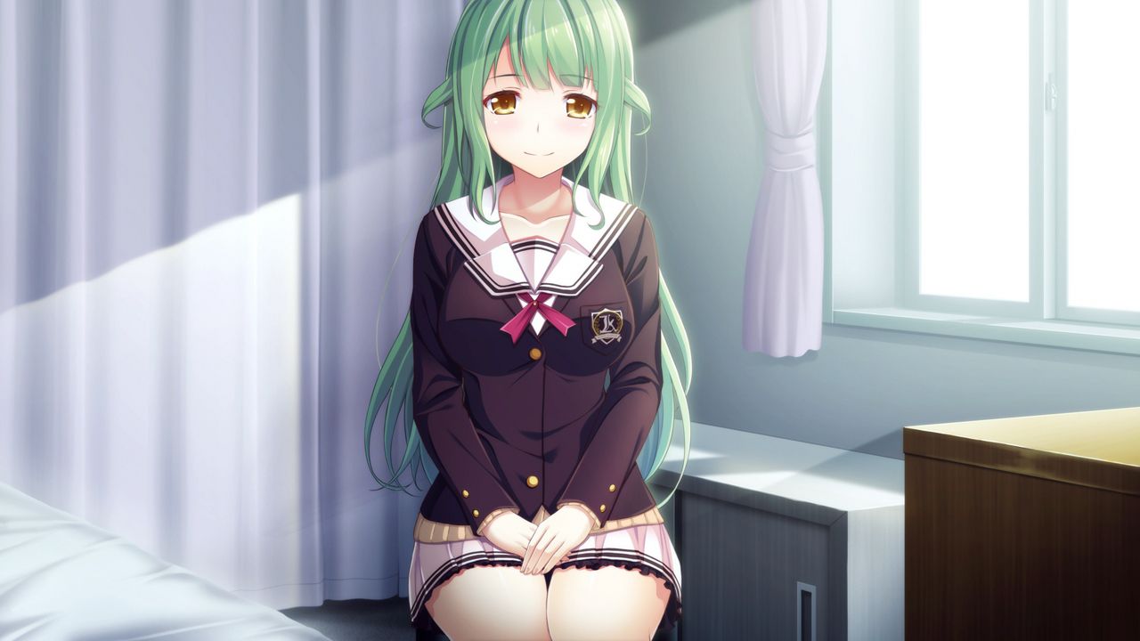 [Secondary, ZIP] Green Day 2: green hair beauty girl pictures 32