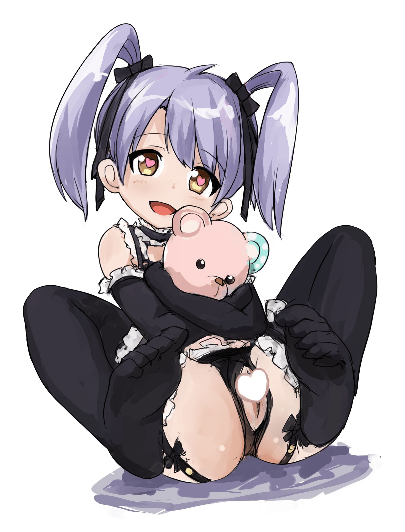 Cute erotic bear pillow h. Rumi's second erotic pictures! [Nayatani of Phantom World] nayatani of Phantom World girl, loli 8